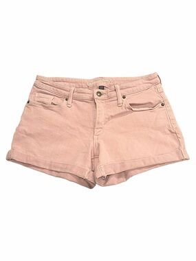Light Pink Cuffed Hem Denim Shorts Women’s 8 / 29 Stretch